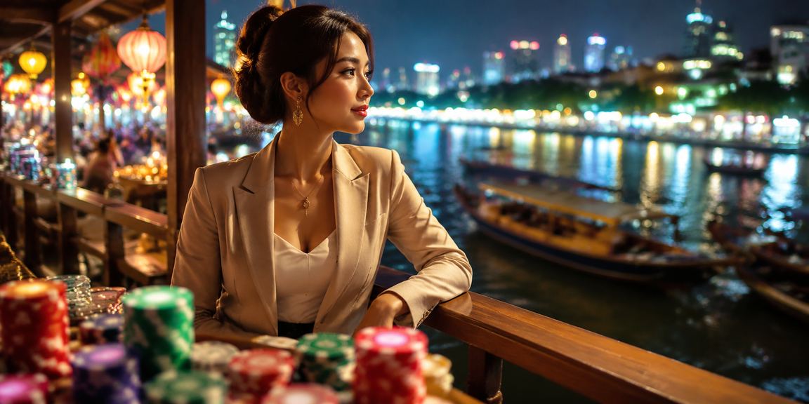 Trò chơi slot đặc sắc tại chợ đêm miền Tây sông nước